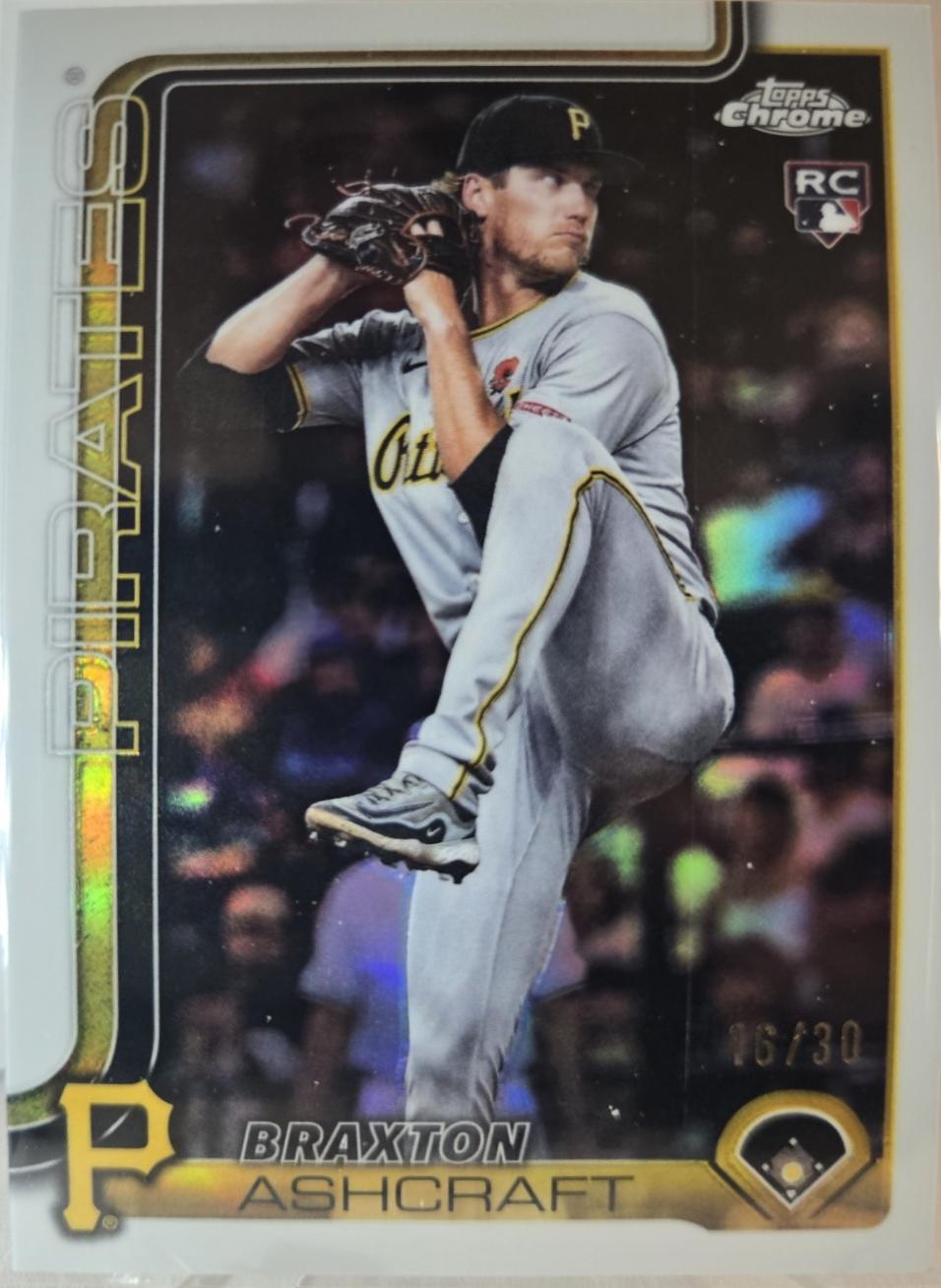Braxton Ashcraft [White Refractor] #USC142