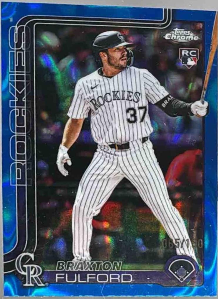 Braxton Fulford [Blue Lava Refractor] #USC199