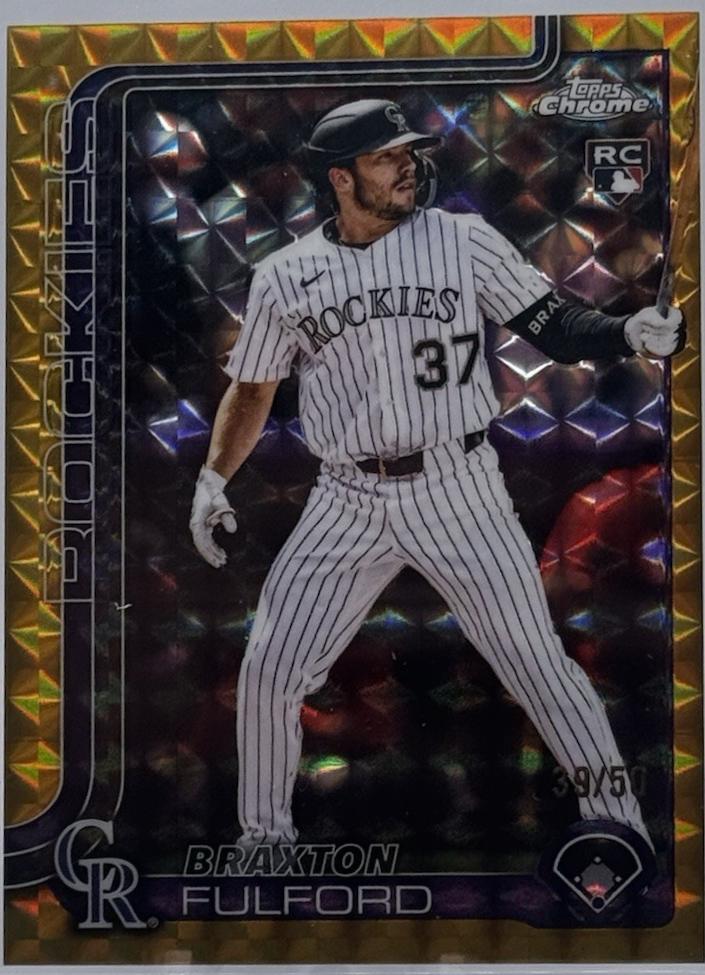Braxton Fulford [Gold Geometric Refractor] #USC199