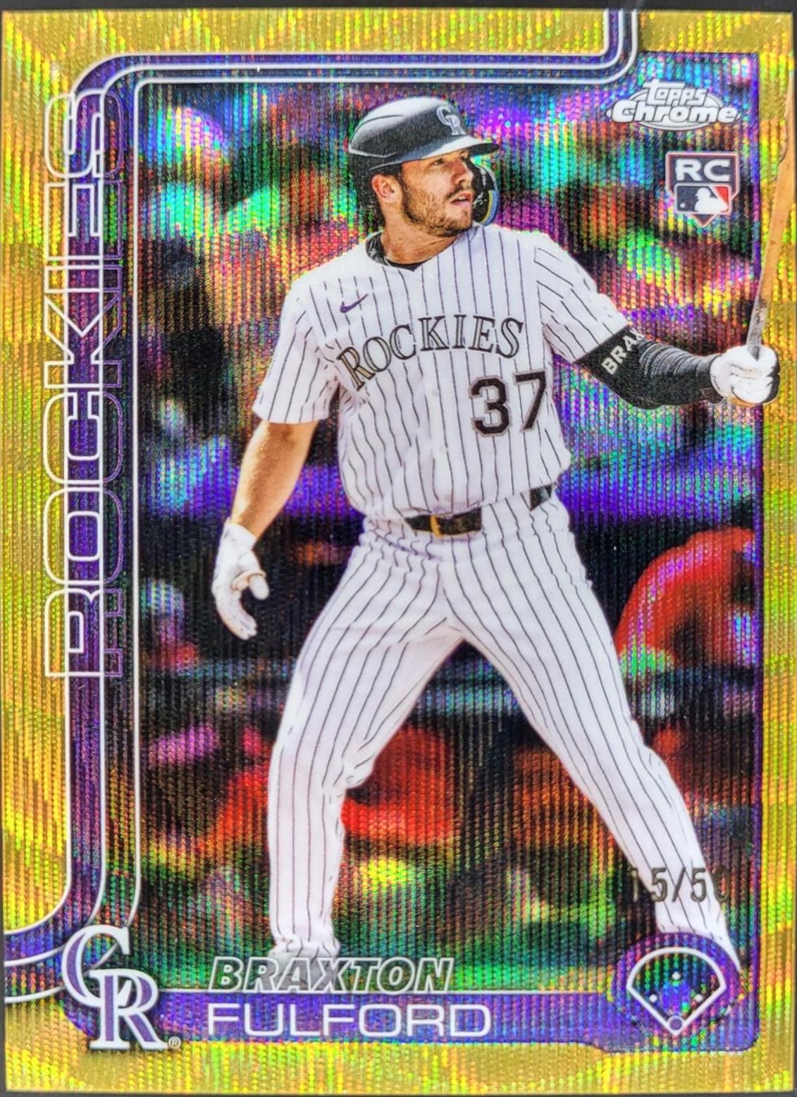 Braxton Fulford [Gold Wave Refractor] #USC199