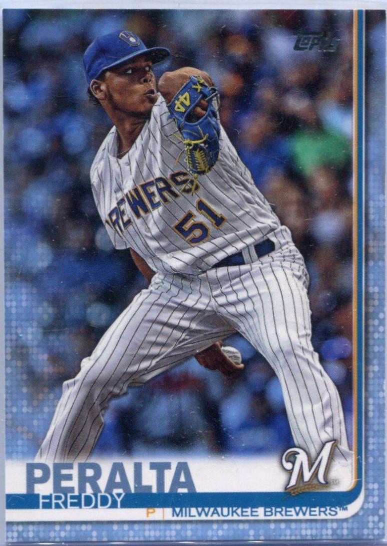 Freddy Peralta [Father's Day Blue] #627