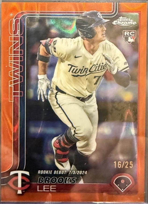 Brooks Lee [Orange Lava Refractor] #USC6