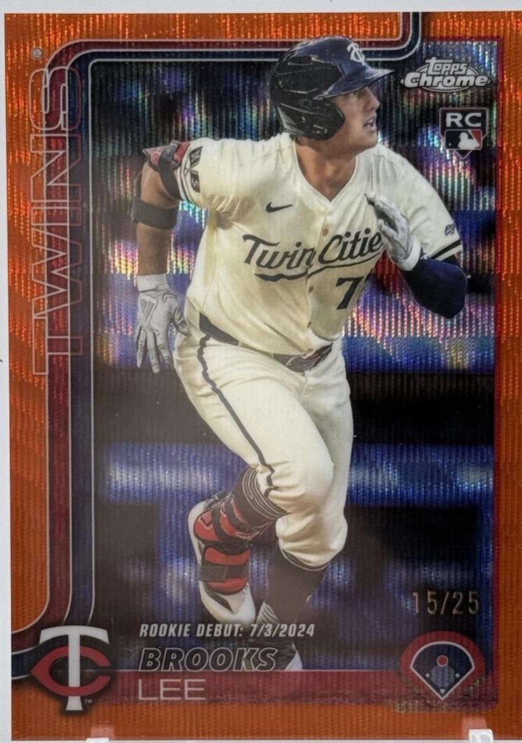 Brooks Lee [Orange Wave Refractor] #USC6