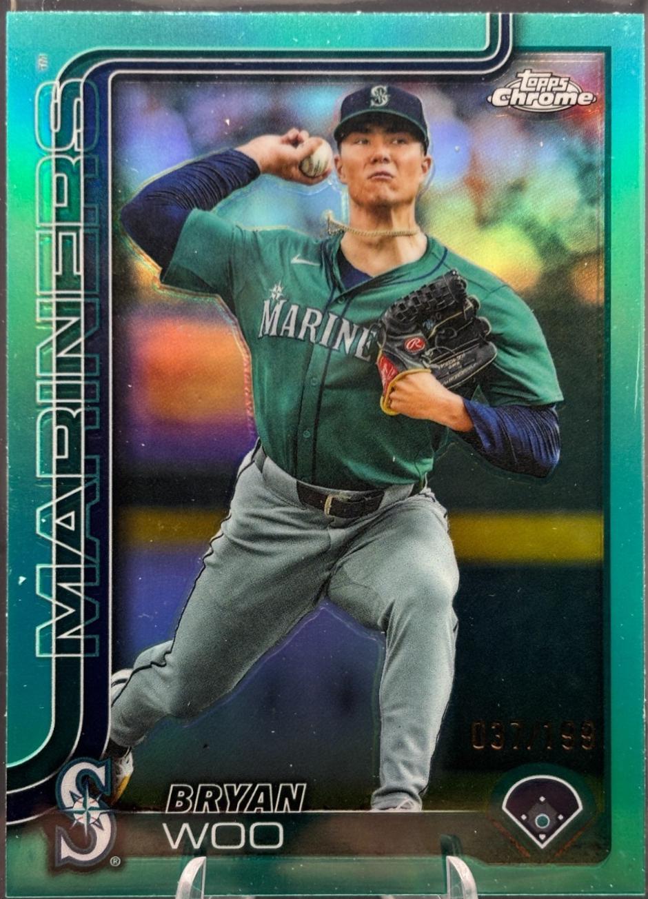Bryan Woo [Aqua Refractor] #USC16