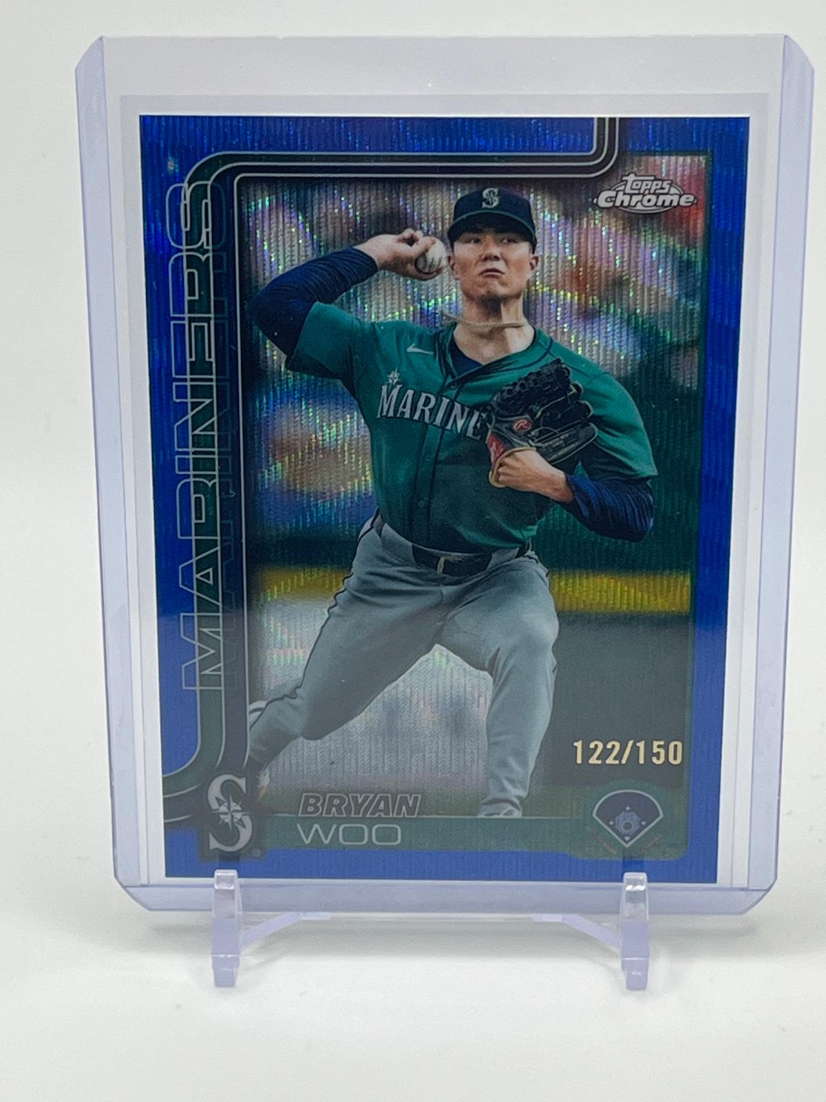 Bryan Woo [Blue Wave Refractor] #USC16