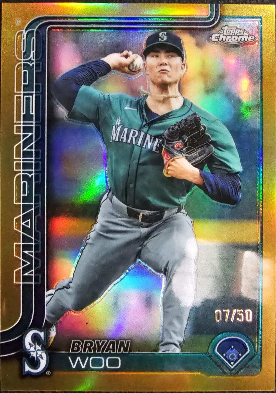 Bryan Woo [Gold Refractor] #USC16