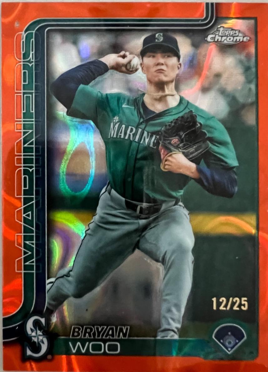 Bryan Woo [Orange Lava Refractor] #USC16