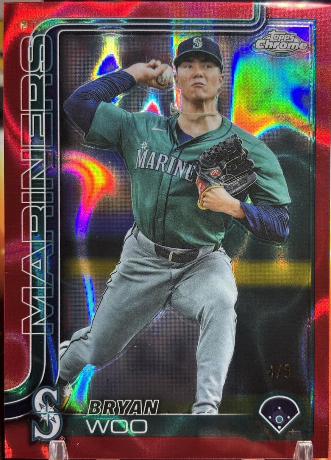 Bryan Woo [Red Lava Refractor] #USC16