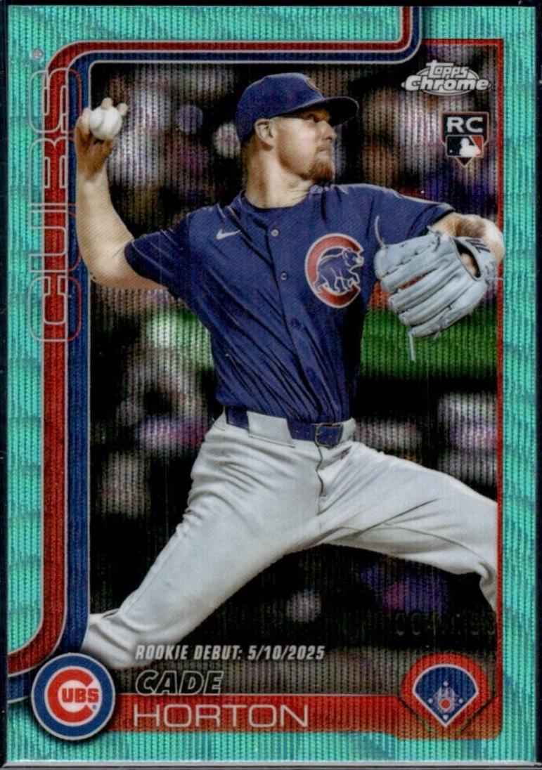 Cade Horton [Aqua Refractor] #USC102