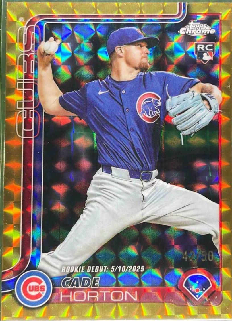 Cade Horton [Gold Geometric Refractor] #USC102