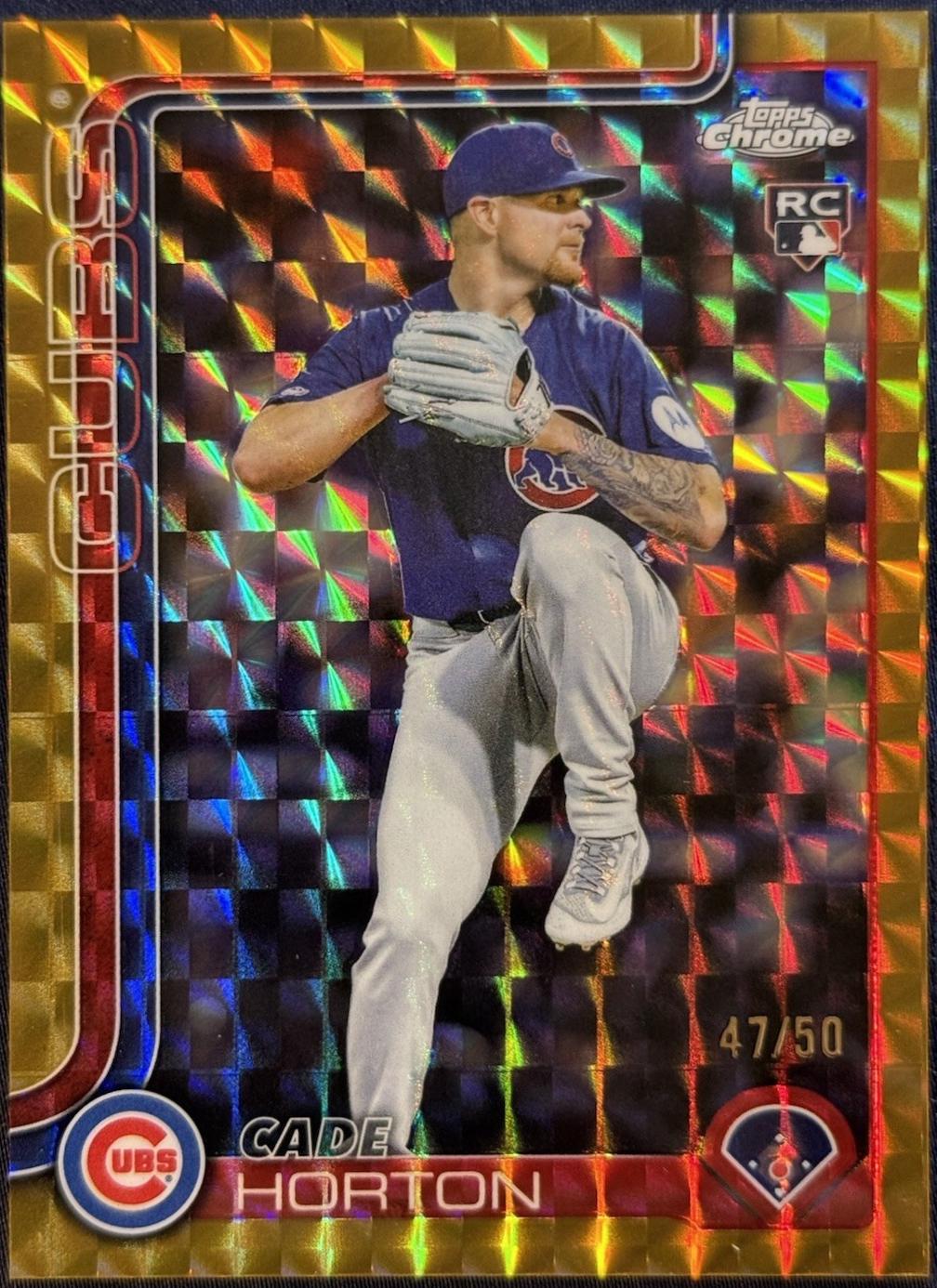 Cade Horton [Gold Geometric Refractor] #USC63