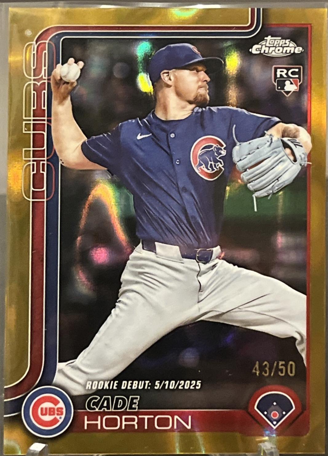 Cade Horton [Gold Lava Refractor] #USC102