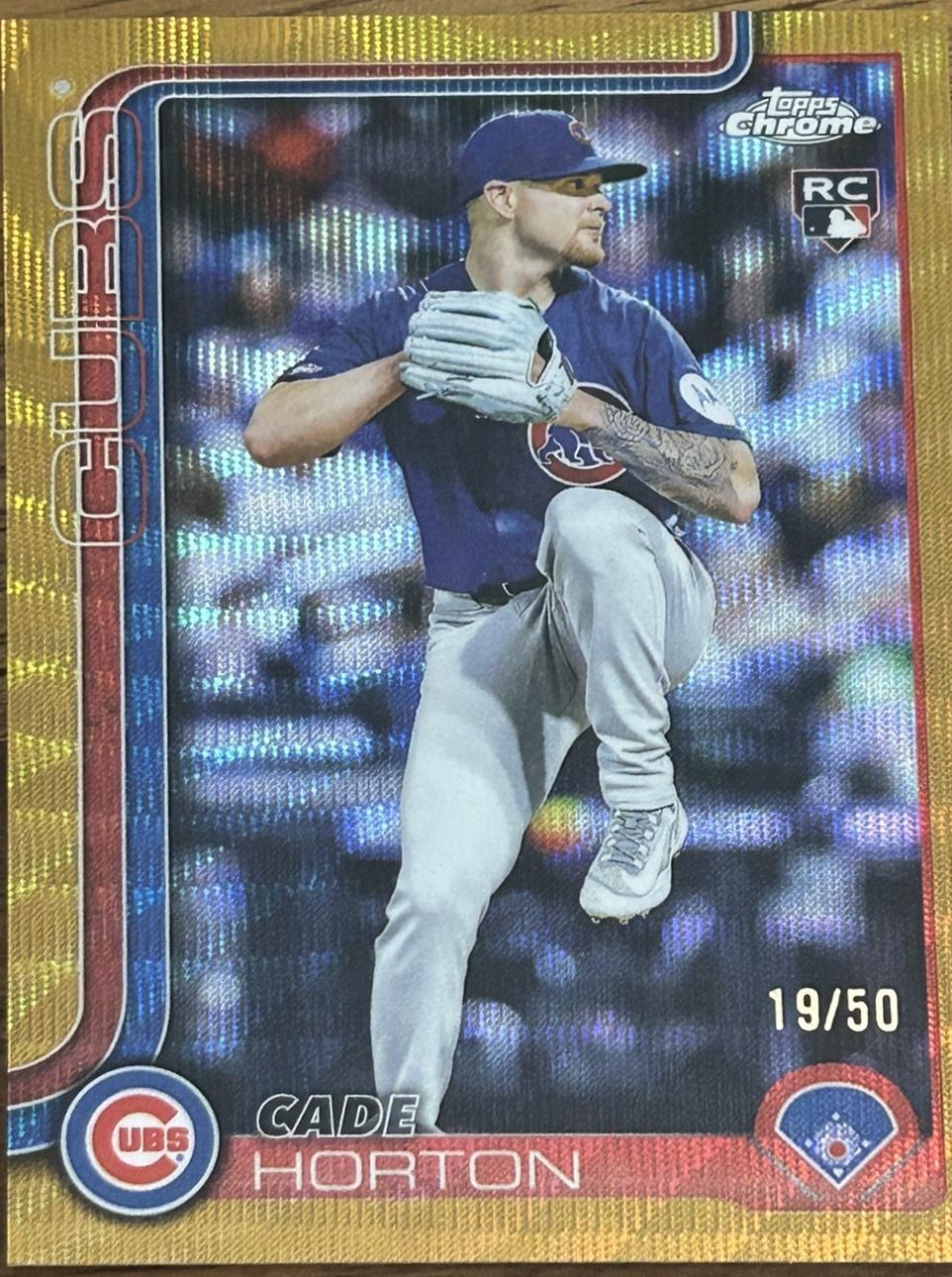Cade Horton [Gold Wave Refractor] #USC63