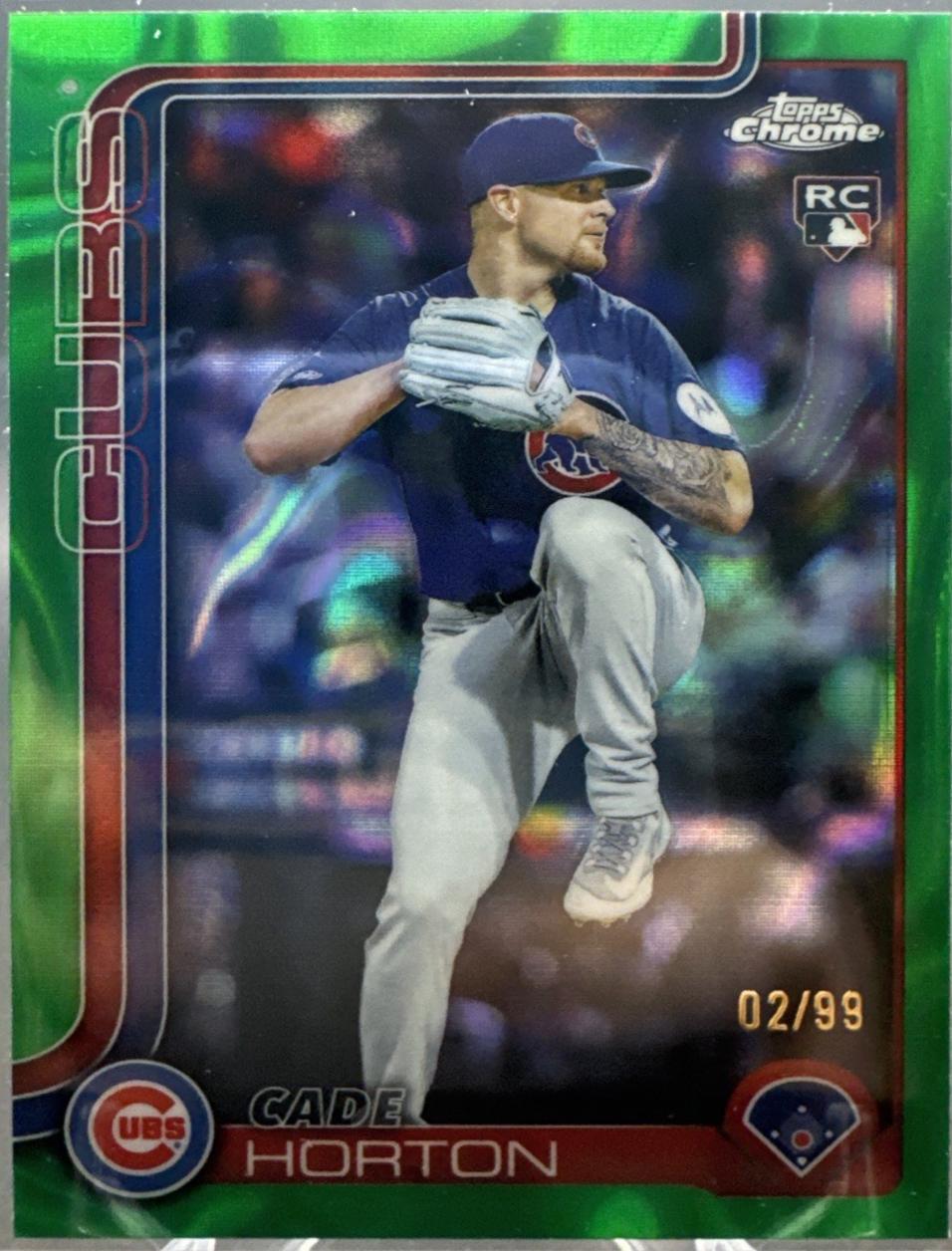 Cade Horton [Green Lava Refractor] #USC63