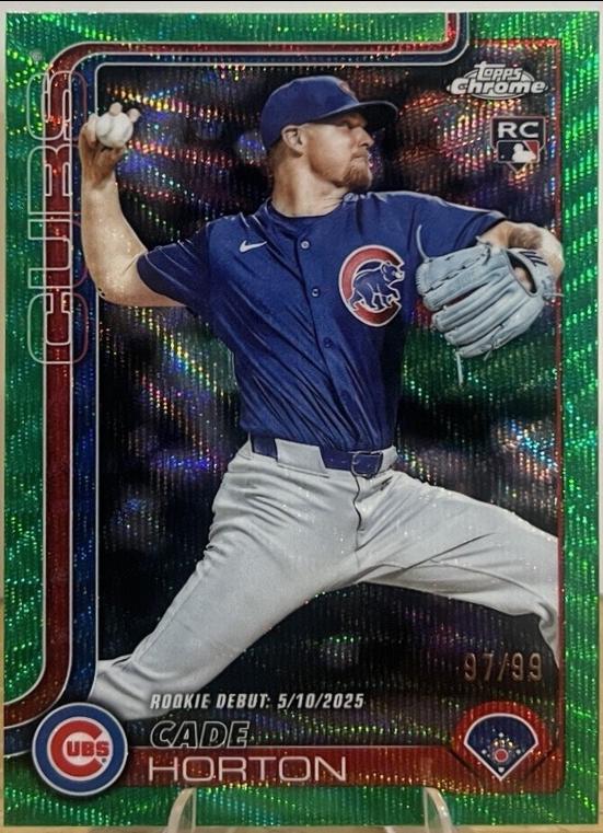 Cade Horton [Green Wave Refractor] #USC102