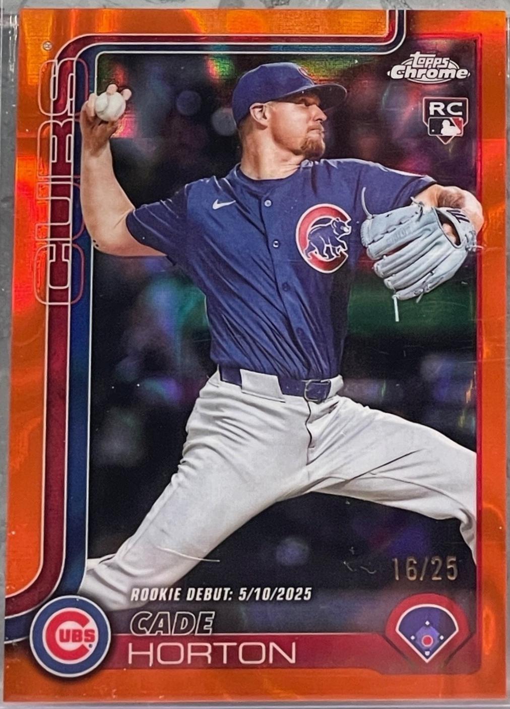 Cade Horton [Orange Lava Refractor] #USC102
