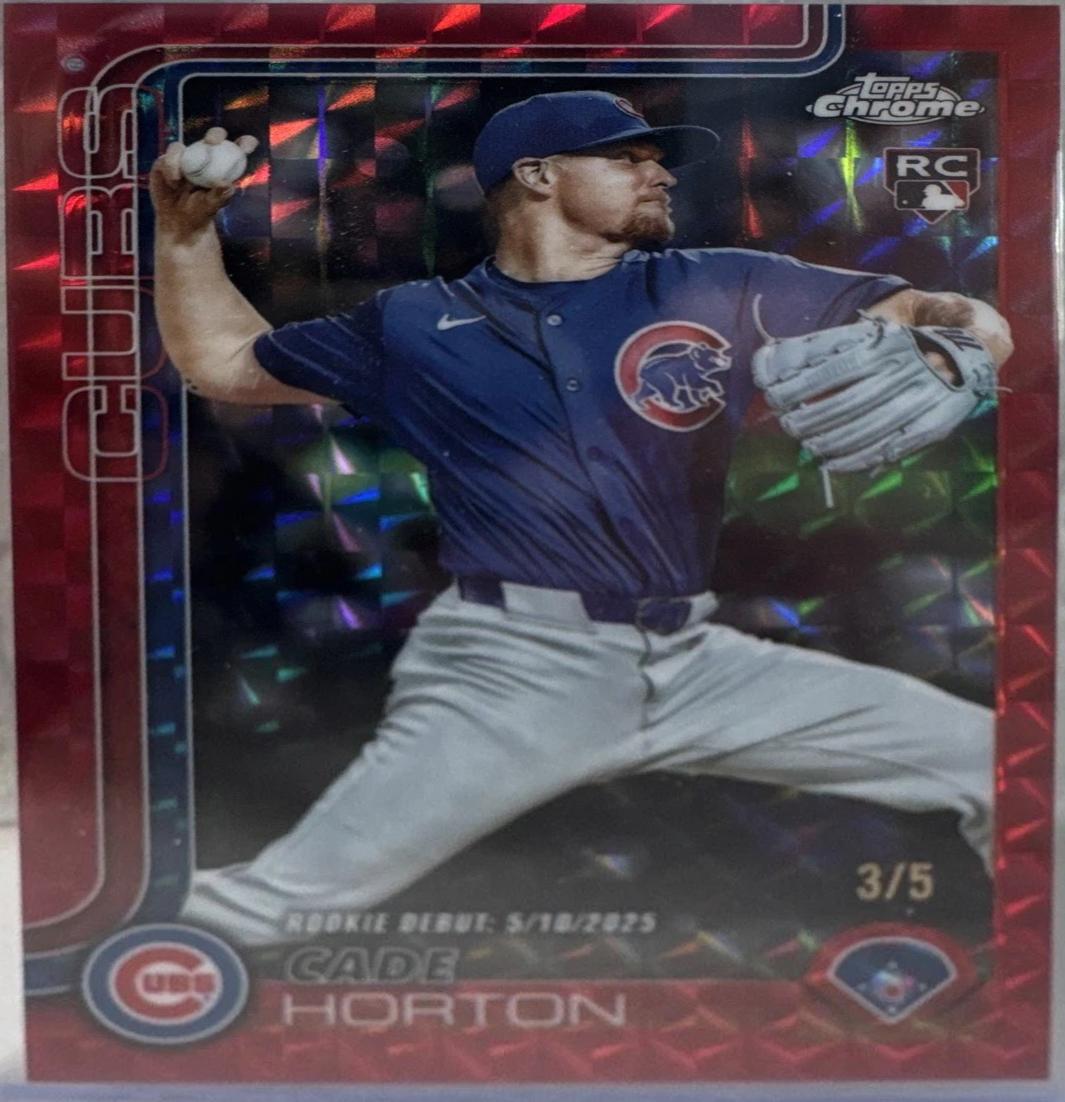 Cade Horton [Red Geometric Refractor] #USC102