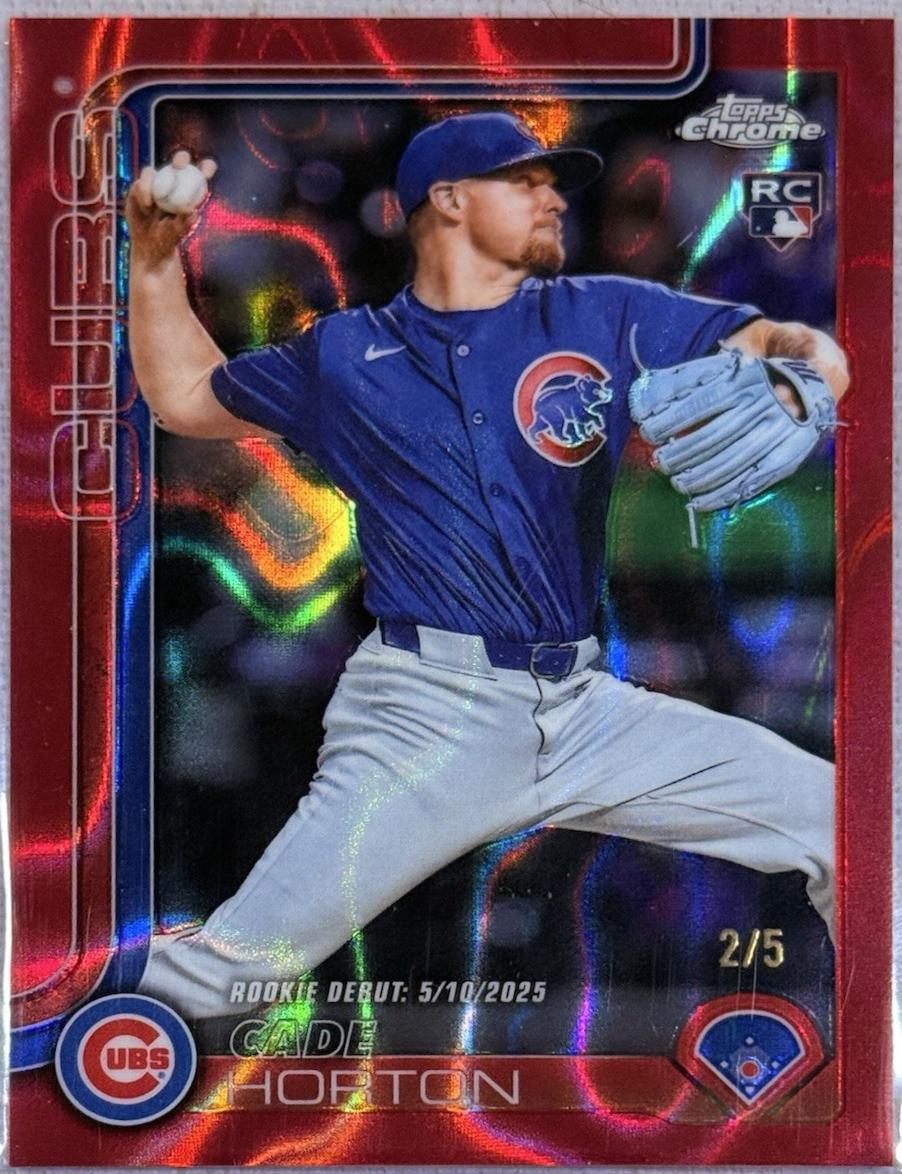 Cade Horton [Red Lava Refractor] #USC102