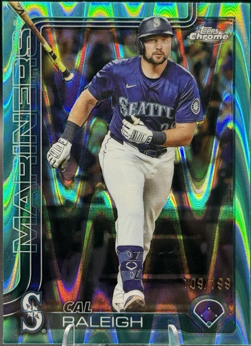 Cal Raleigh [Aqua RayWave Refractor] #USC45