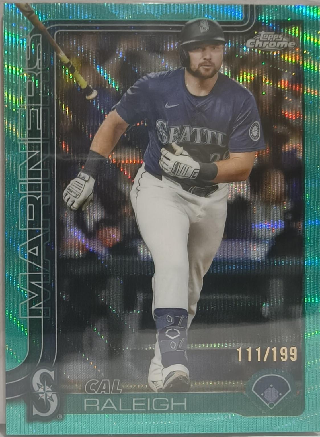 Cal Raleigh [Aqua Wave Refractor] #USC45
