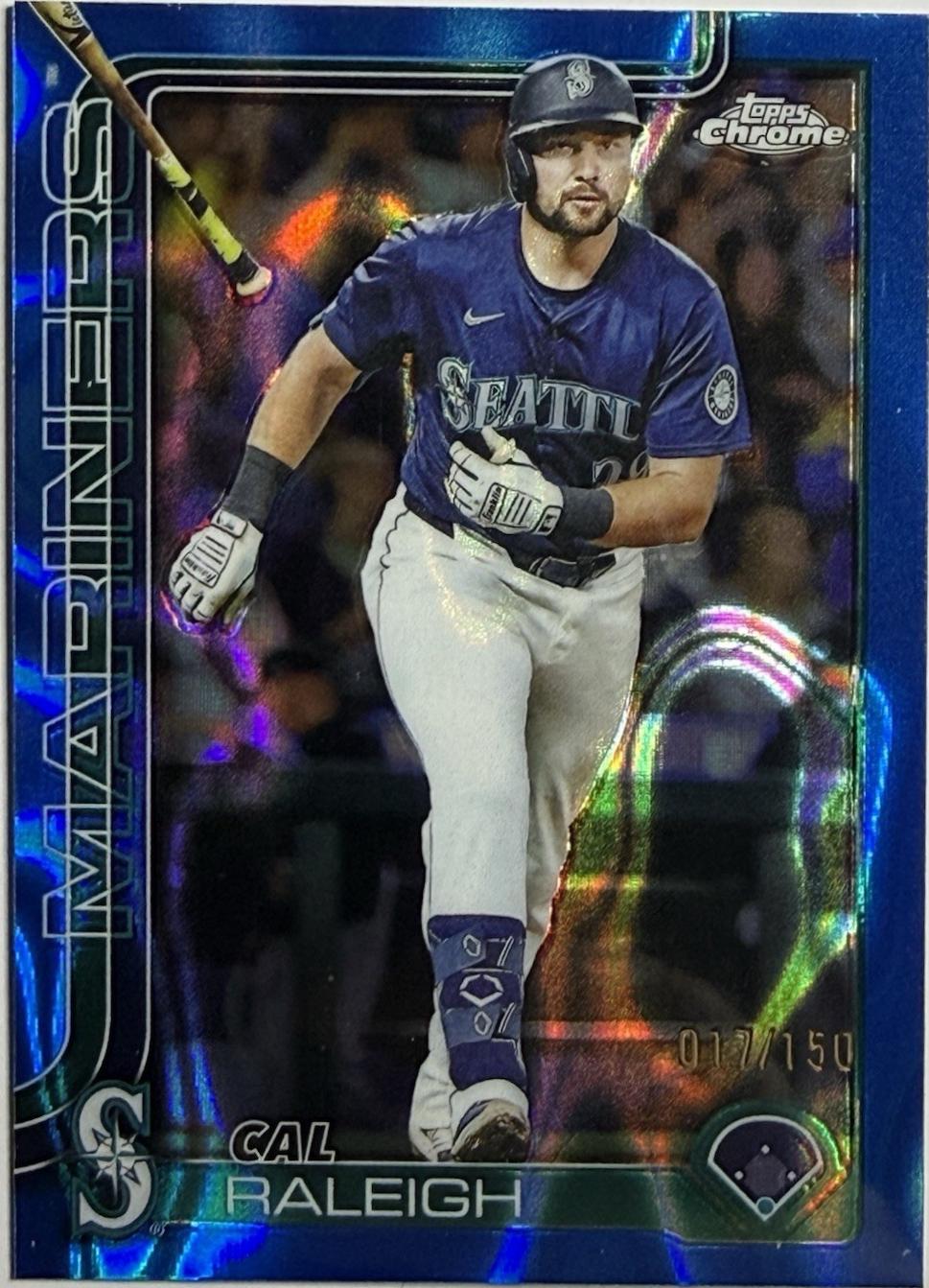 Cal Raleigh [Blue Lava Refractor] #USC45