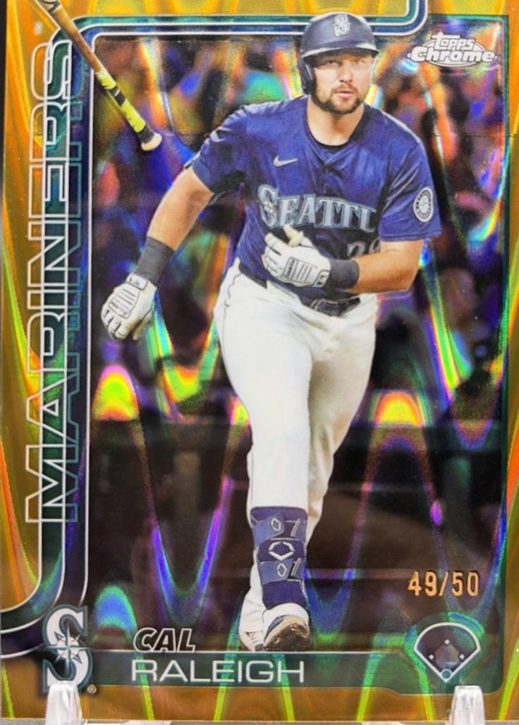 Cal Raleigh [Gold Lava Refractor] #USC45
