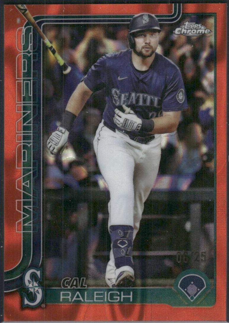 Cal Raleigh [Orange Lava Refractor] #USC45