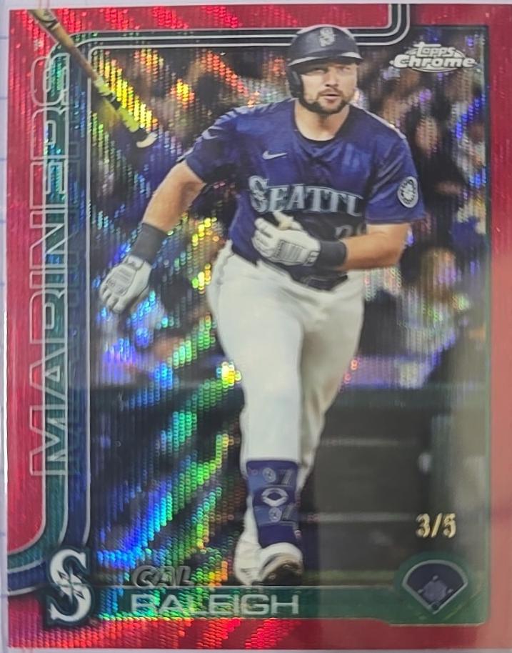 Cal Raleigh [Red Wave Refractor] #USC45