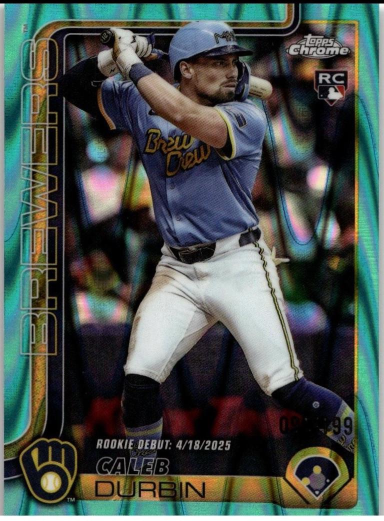 Caleb Durbin [Aqua Refractor] #USC112