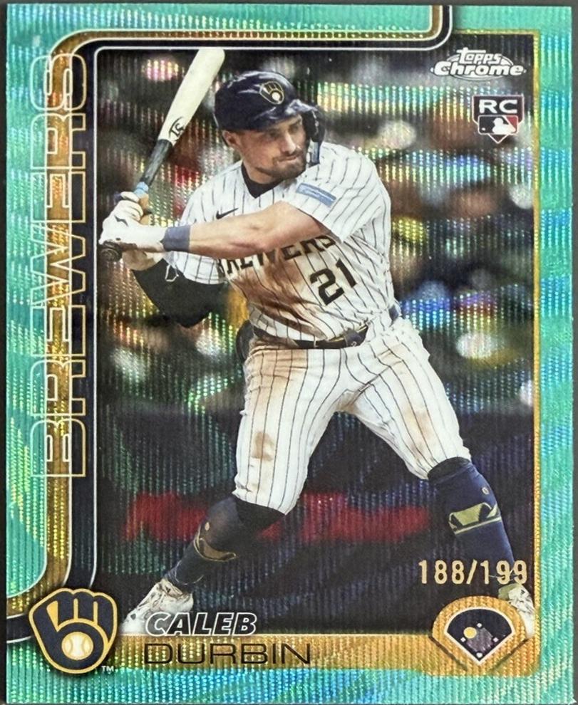 Caleb Durbin [Aqua Refractor] #USC82