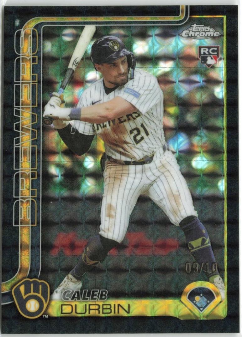 Caleb Durbin [Black Geometric Refractor] #USC82