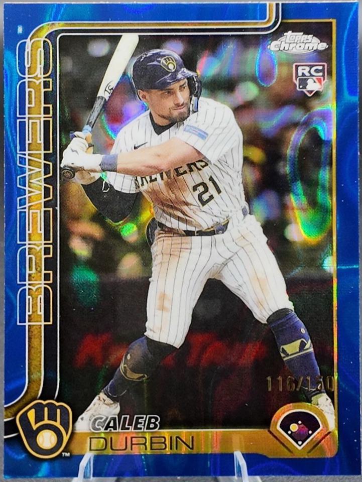 Caleb Durbin [Blue Lava Refractor] #USC82