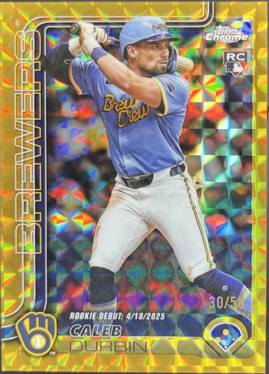 Caleb Durbin [Gold Geometric Refractor] #USC112