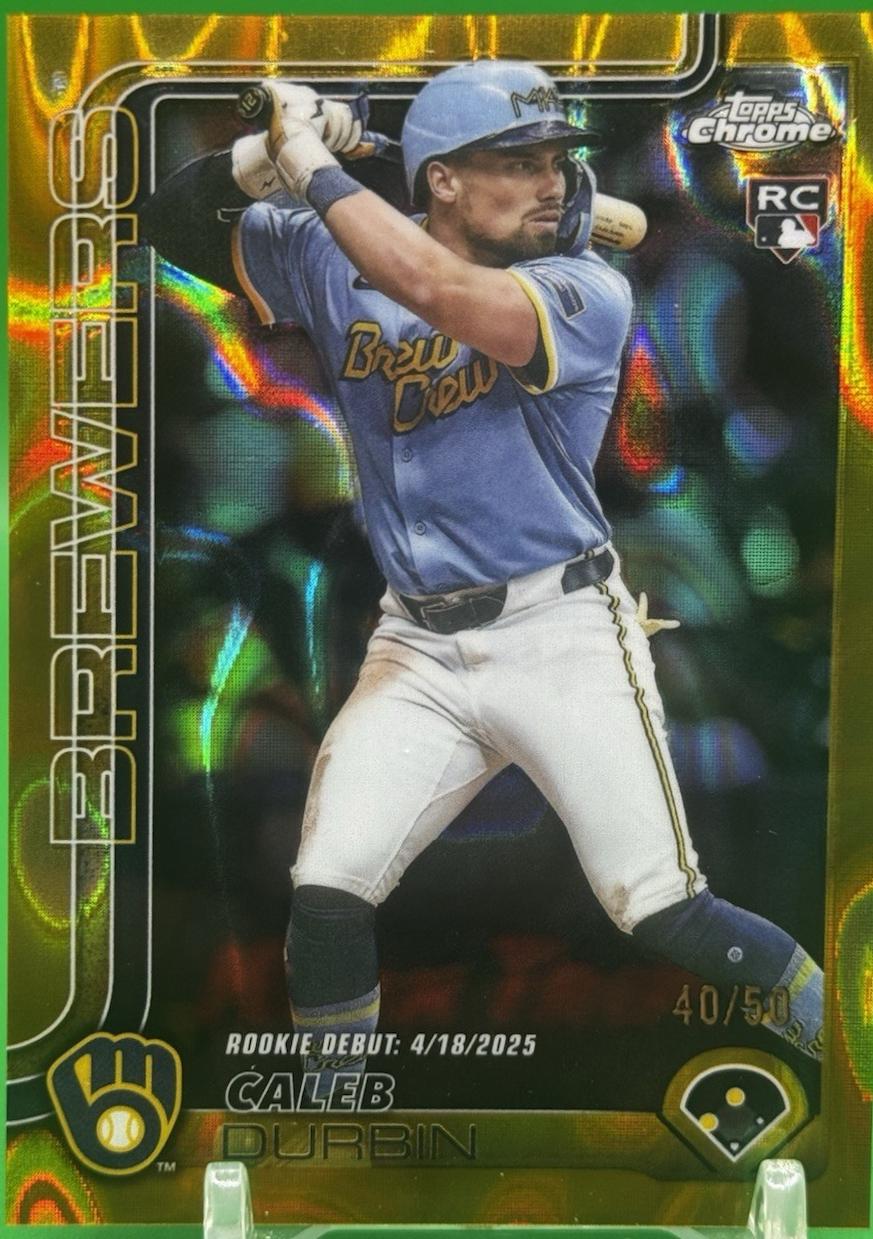 Caleb Durbin [Gold Lava Refractor] #USC112