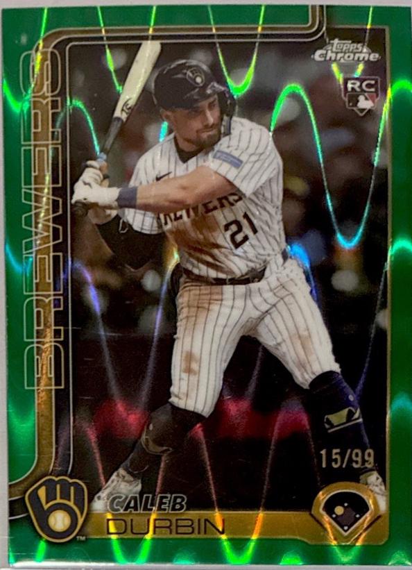 Caleb Durbin [Green Lava Refractor] #USC82