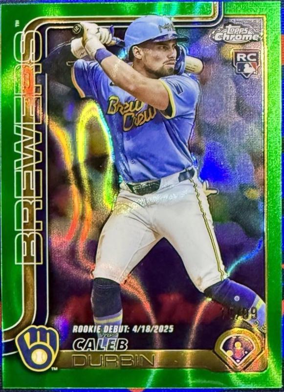 Caleb Durbin [Green RayWave Refractor] #USC82