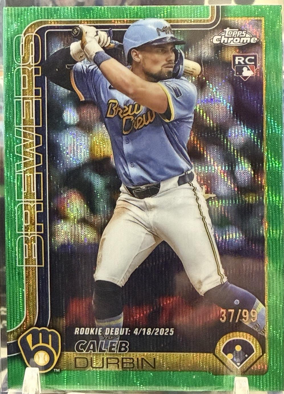 Caleb Durbin [Green Wave Refractor] #USC112