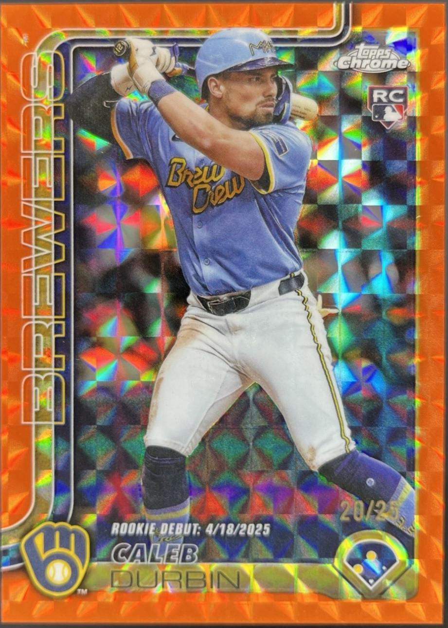 Caleb Durbin [Orange Geometric Refractor] #USC112