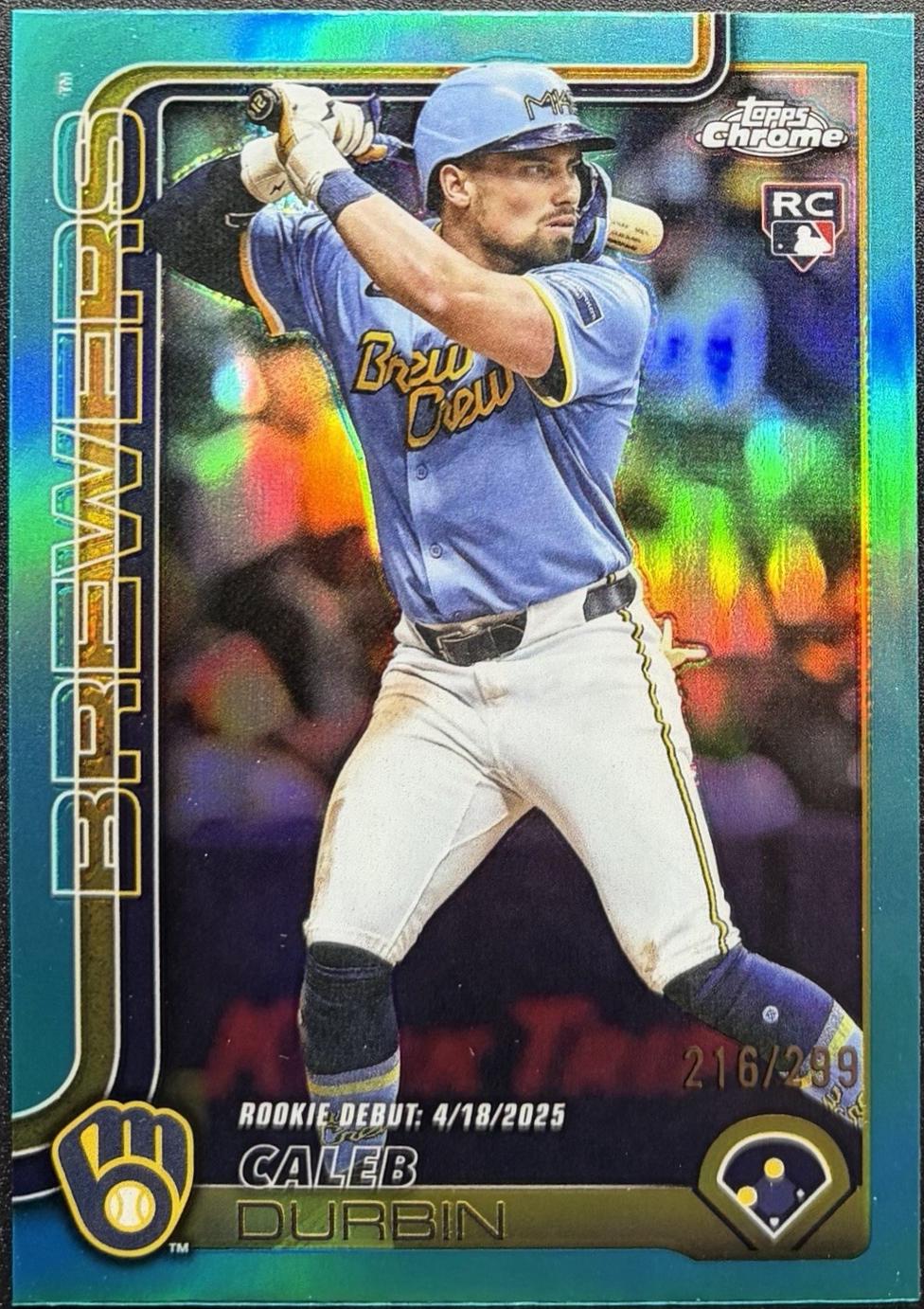 Caleb Durbin [Teal Refractor] #USC112