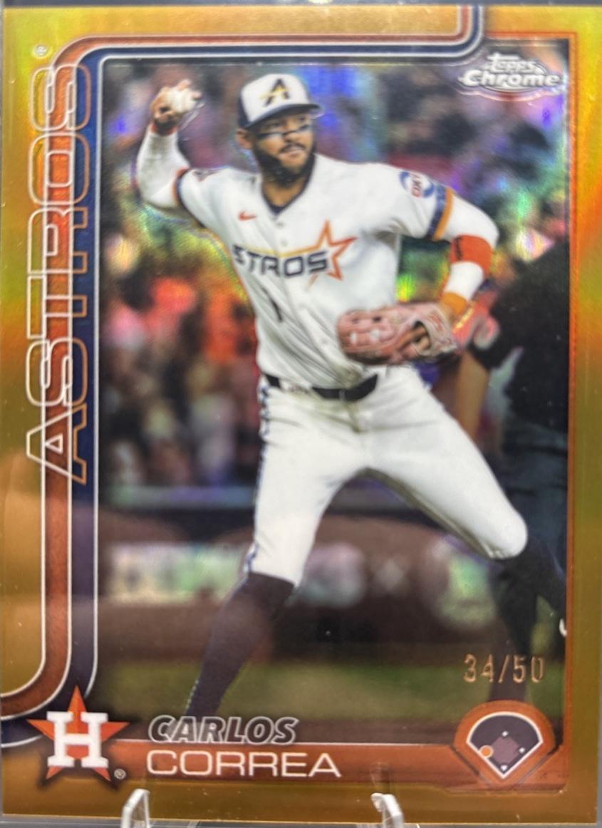 Carlos Correa [Gold Refractor] #USC164