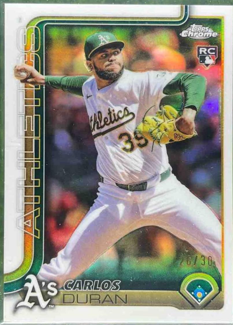 Carlos Duran [White Refractor] #USC84
