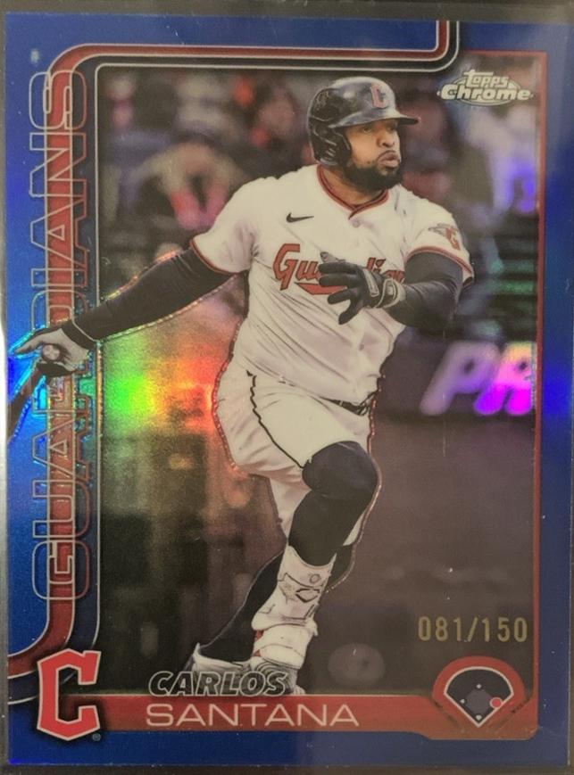 Carlos Santana [Blue Refractor] #USC11
