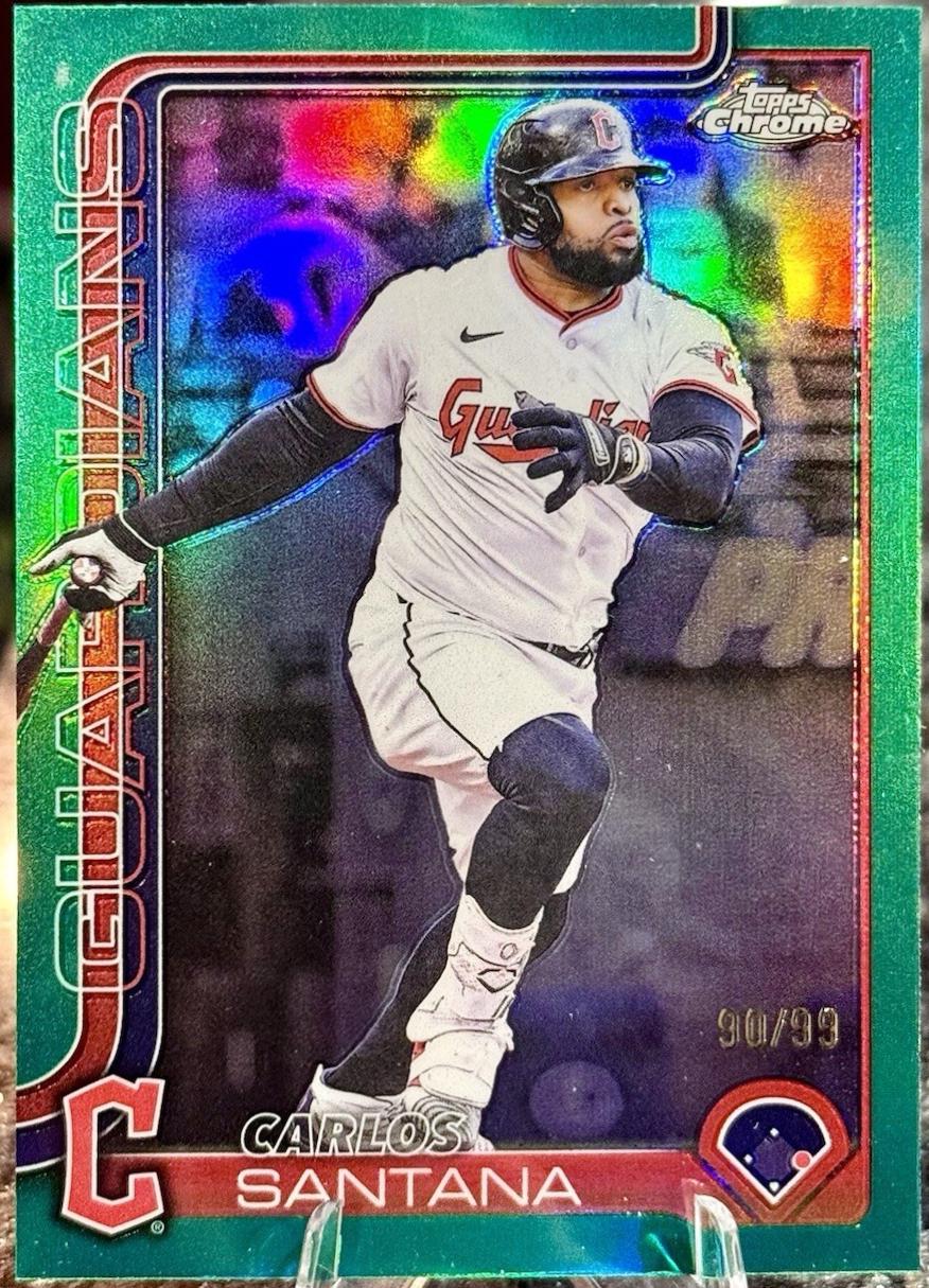 Carlos Santana [Green Refractor] #USC11