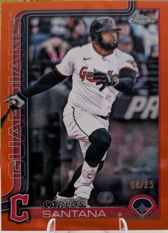 Carlos Santana [Orange Refractor] #USC11