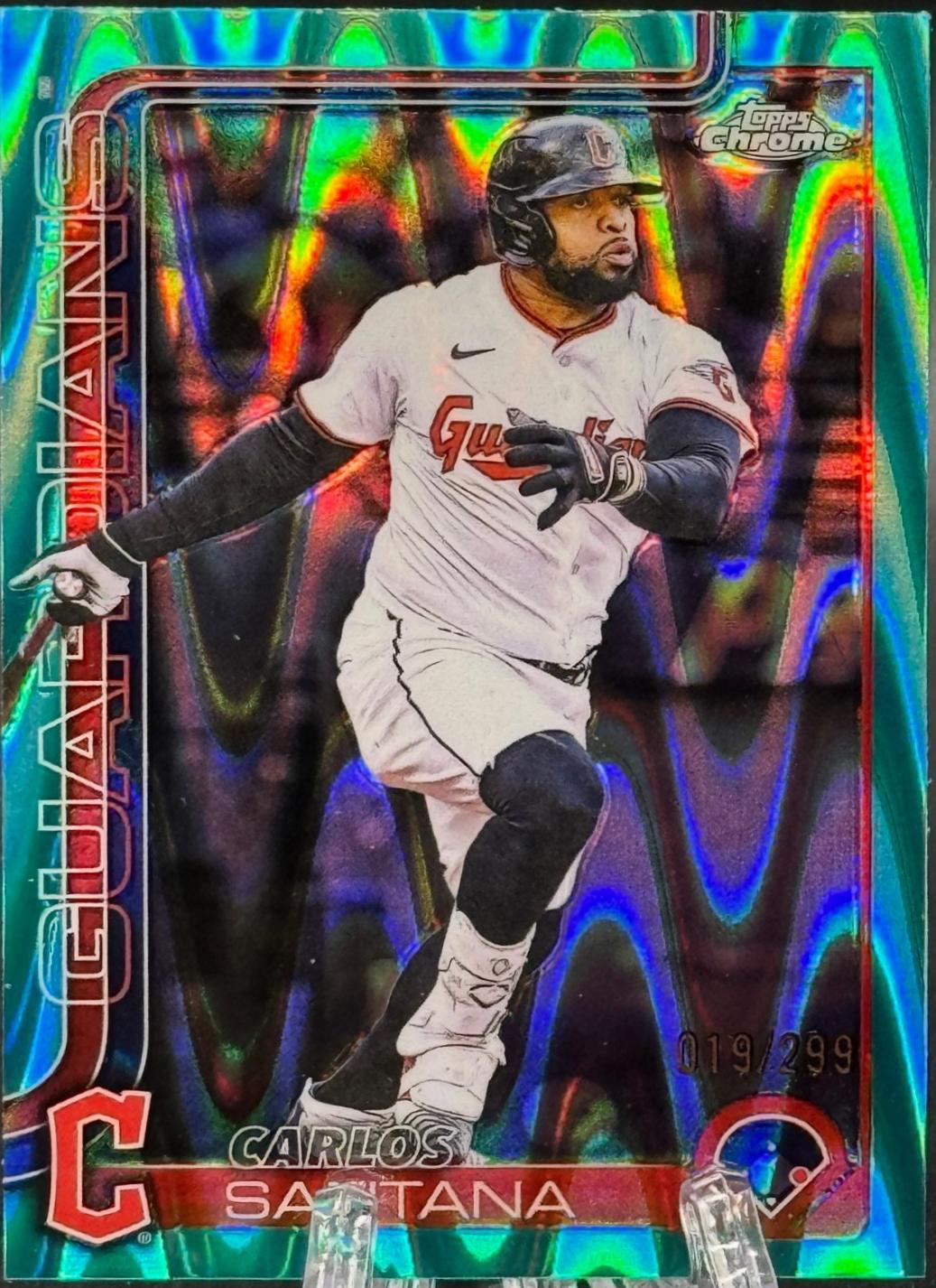 Carlos Santana [Teal RayWave] #USC11
