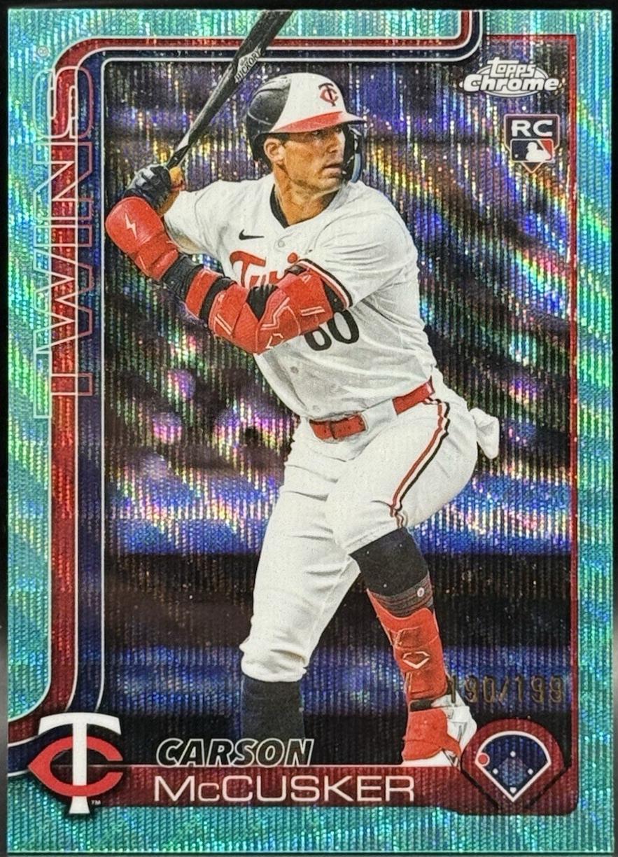Carson McCusker [Aqua Wave Refractor] #USC155