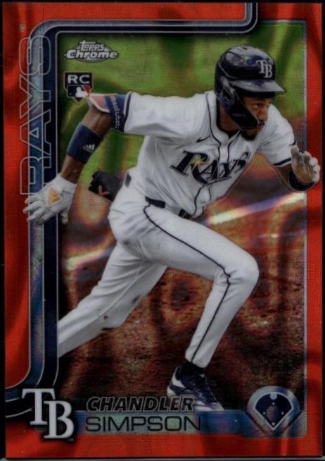 Chandler Simpson [Orange Lava Refractor] #USC179