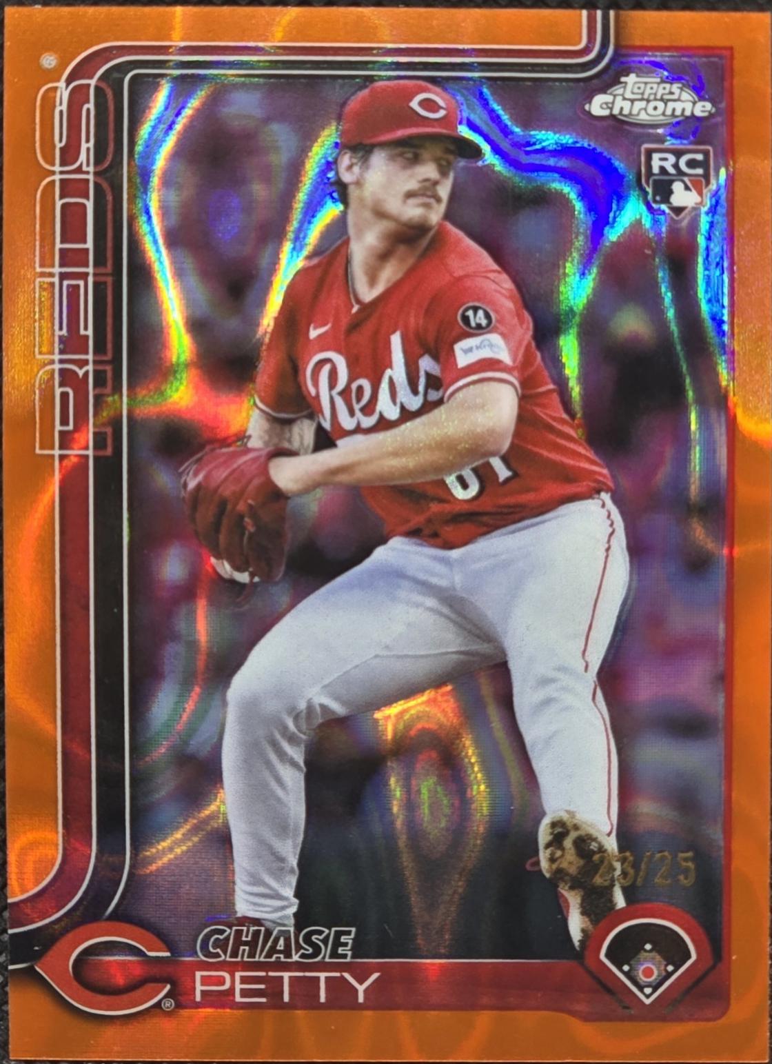 Chase Petty [Orange Lava Refractor] #USC97