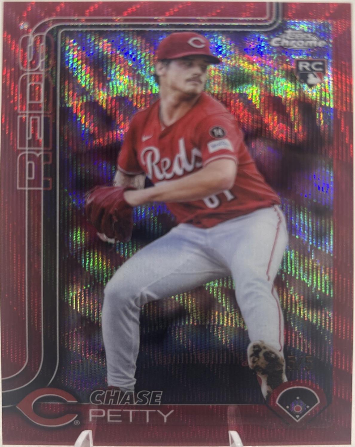 Chase Petty [Red Wave Refractor] #USC97