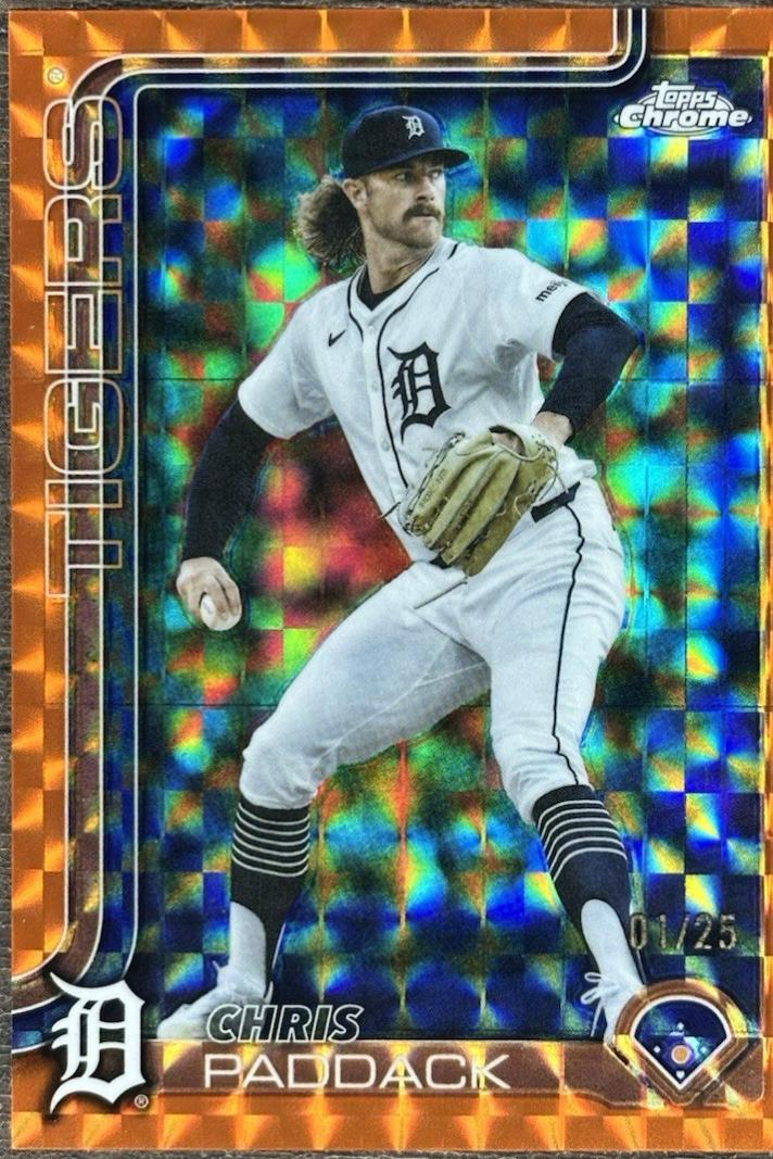 Chris Paddack [Orange Geometric Refractor] #USC10